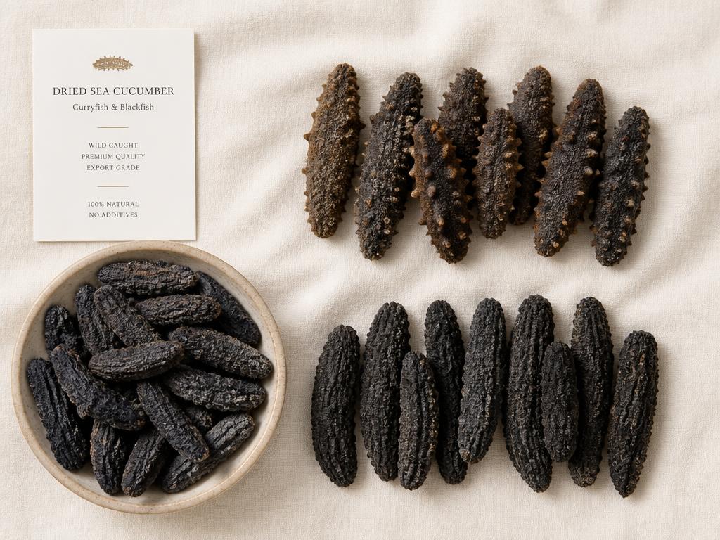 Dried Black Teatfish sea cucumber